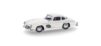 Herpa 421089-002 - H0 - Mercedes-Benz 300 SL Flügeltürer - weiß
